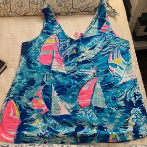 Lilly Pulitzer sailboat tank